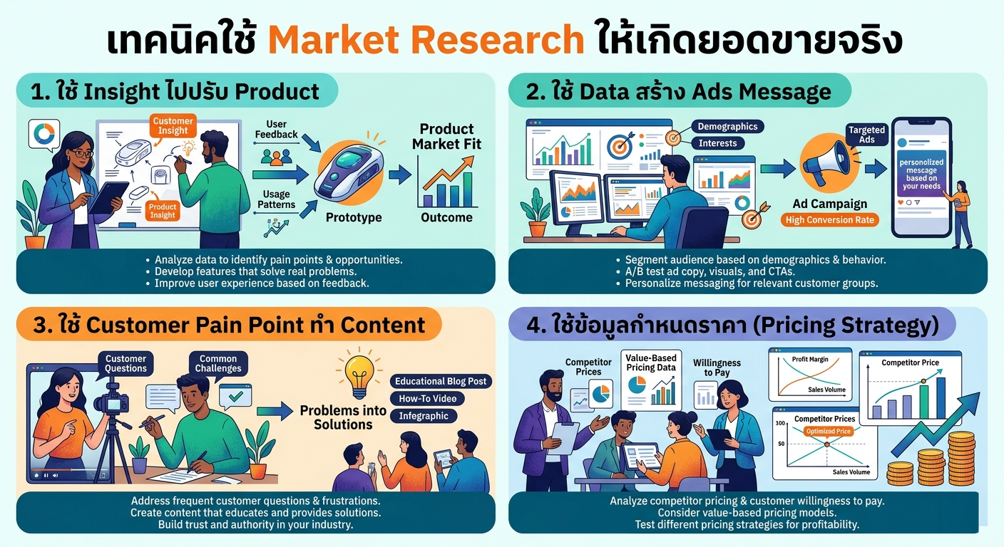 วิเคราะห์ผลการตลาดจาก Data